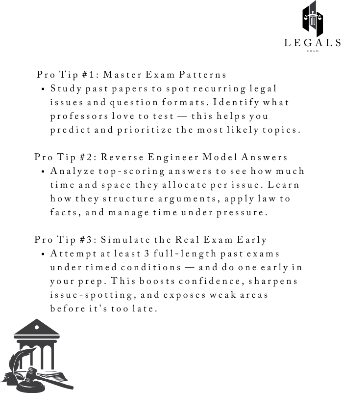 law exam tips - legals gram