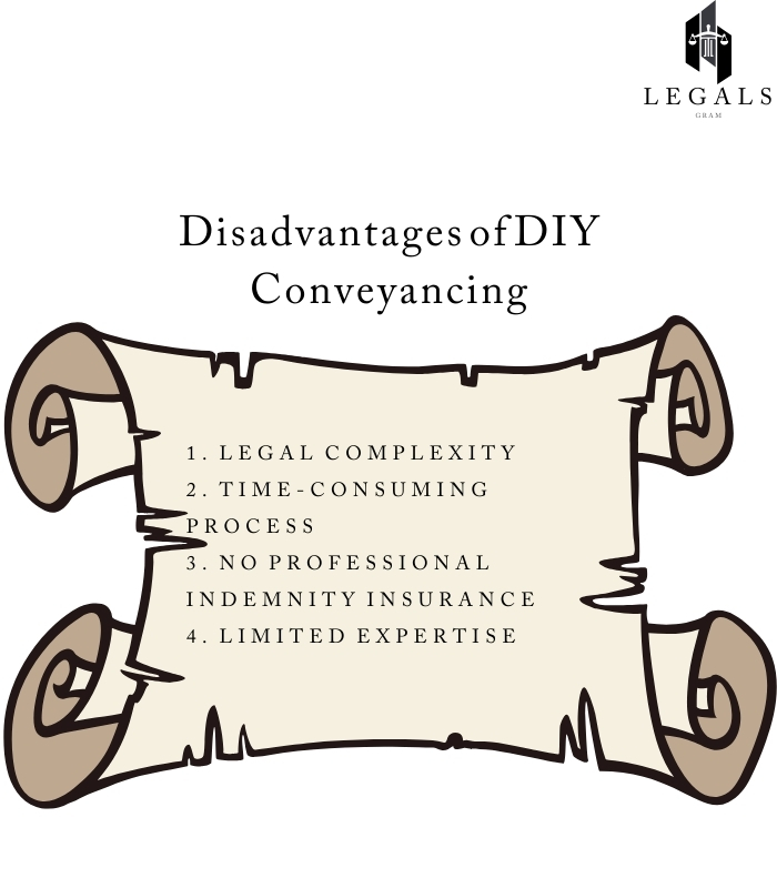Disadvantages of DIY Conveyancing Disadvantages of DIY Conveyancing