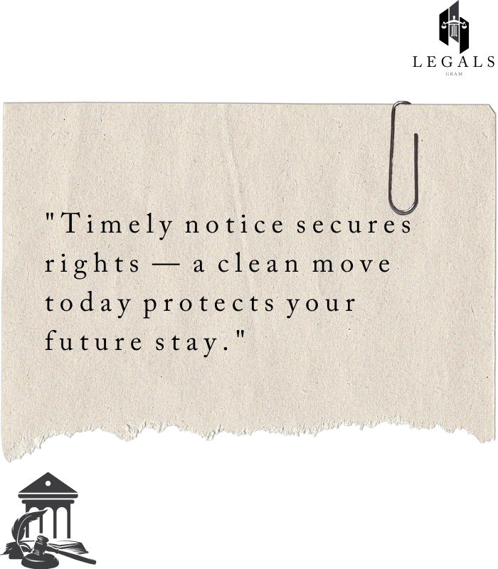 Lease Notice