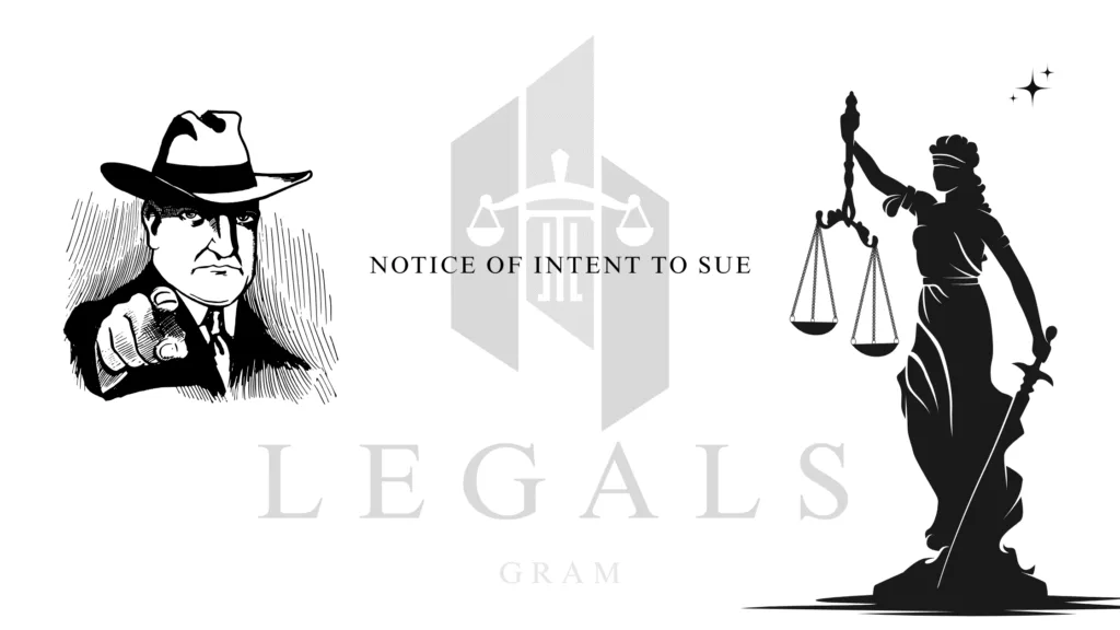 Notice of Intent to Sue: What It Means and How to Respond Legally