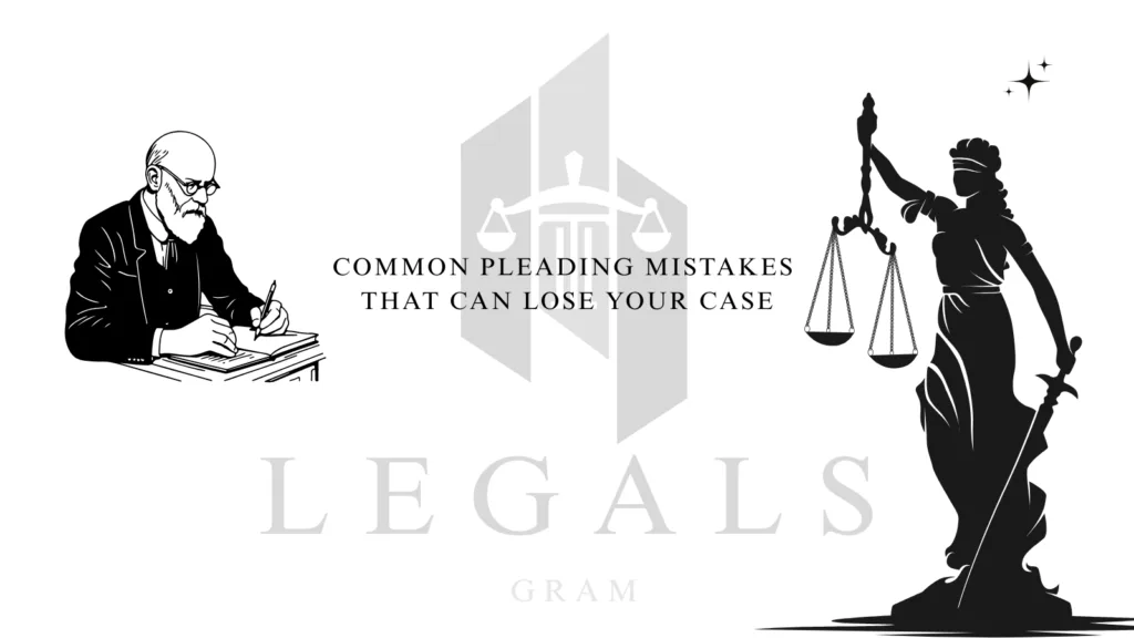 Common Pleading Mistakes That Can Lose Your Case