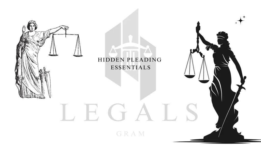 Hidden Pleading Essentials