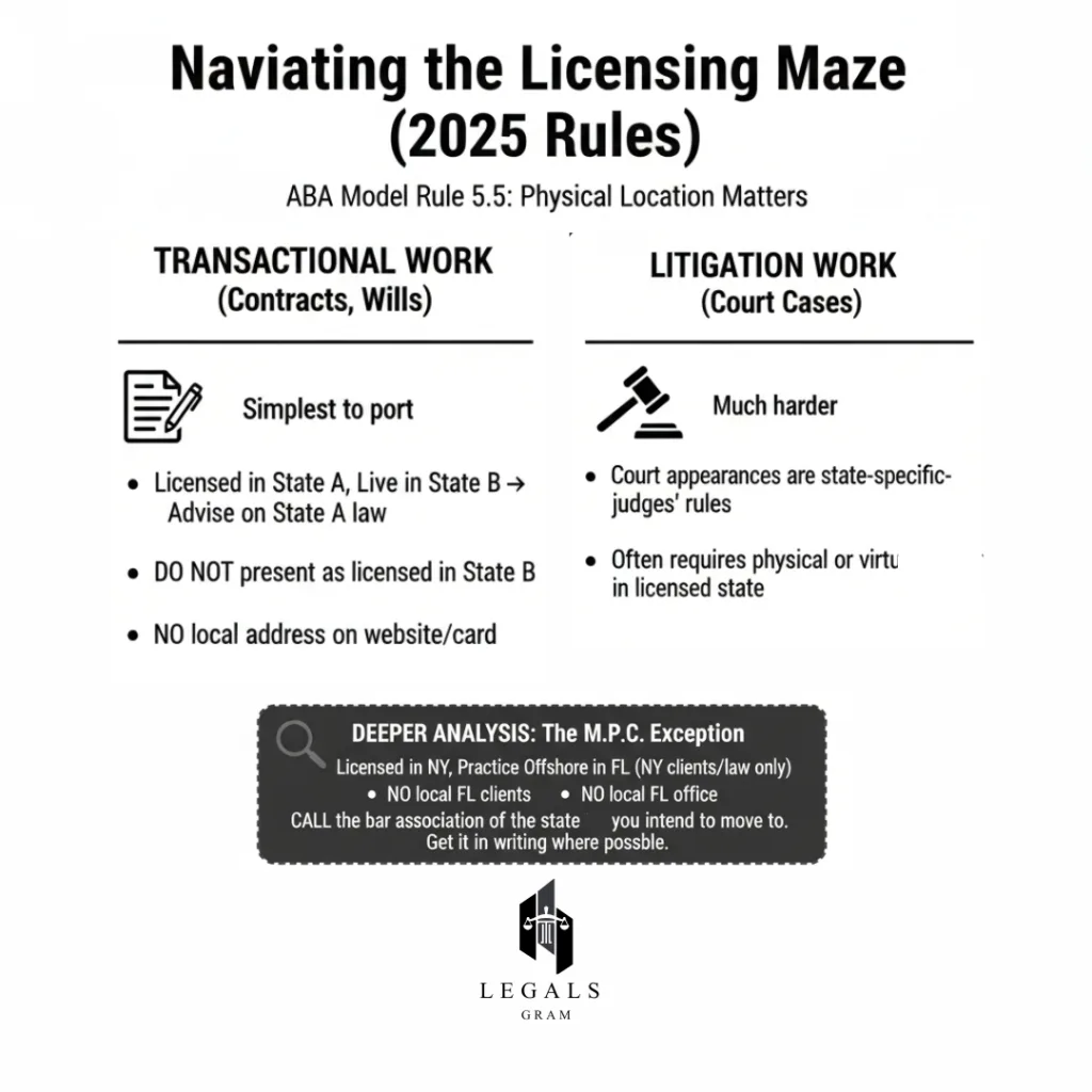 Portable Legal Career