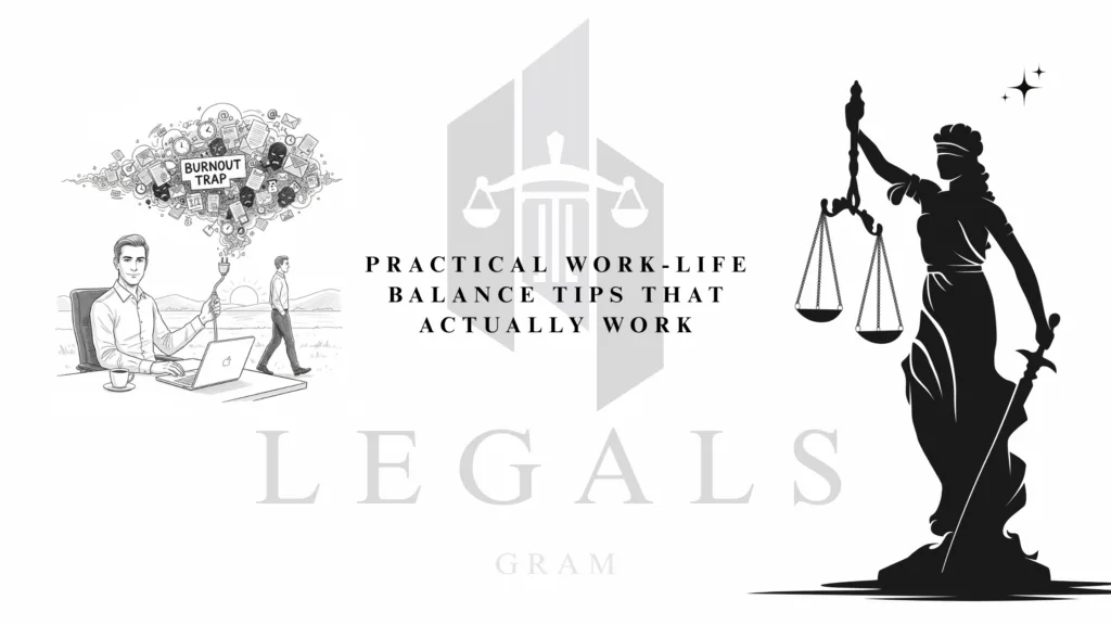 Avoid Lawyer Burnout: Practical Work-Life Balance Tips That Actually Work