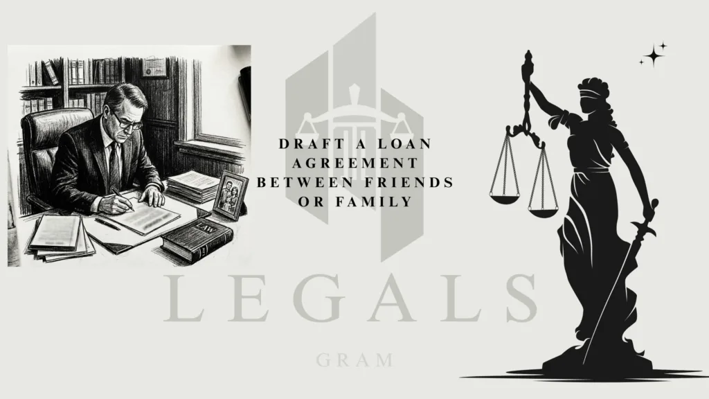 Draft a Loan Agreement Between Friends or Family
