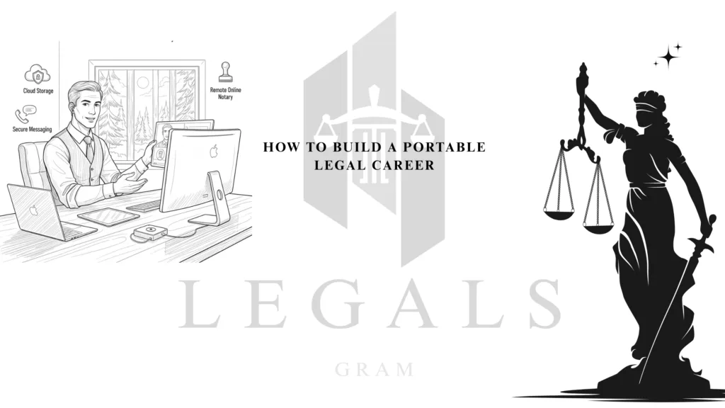 How To Build A Portable Legal Career: Remote Lawyering In 2025