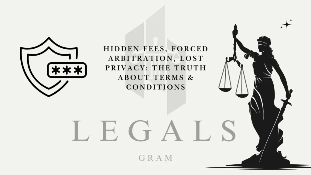 Hidden Fees, Forced Arbitration, Lost Privacy: The Truth About Terms Updates